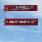 Cloth Keyring - Canberra - Remove Before Flight